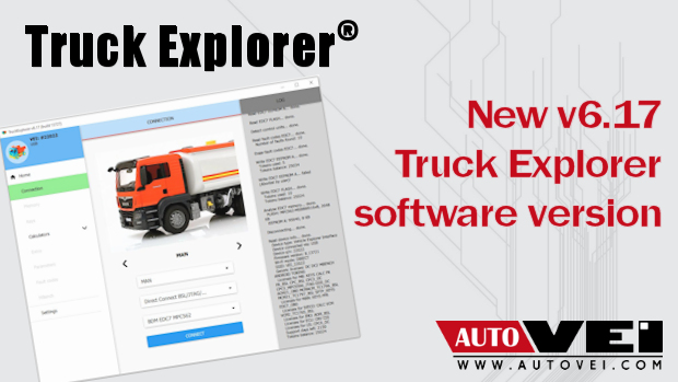 Truck Explore software v6.17
